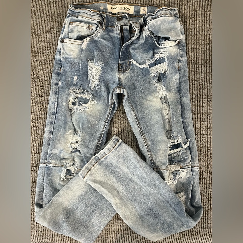 Distressed Jeans